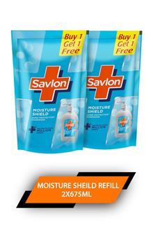 Savlon H/w Moisture Sheild Refill 2x675ml
